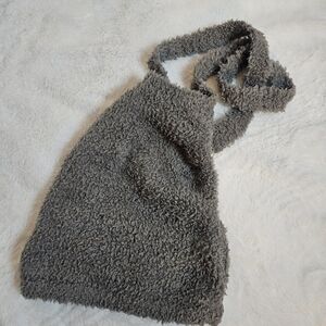 SKIMS Cozy Knit Halter Crop Top, Size XXS/XS